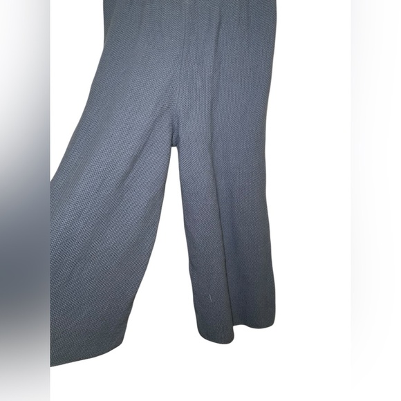 Sister Soul Blue Cotton Linen Blend Knit Vega Lounge Pants Size 2 - Picture 6 of 6